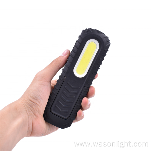 Factory Wholesale ODM Private Label Professional Soft Rubberized Portable Sturdy Powerful Bright COB Work Light Rechargeable